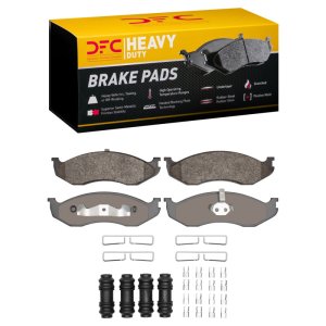 Jeep Wrangler Brake Pads - Front - DFC - Heavy Duty Semi-Metallic - `90-`06