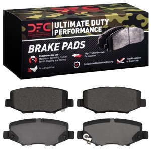 Jeep Wrangler Brake Pads - Rear - DFC - Ultimate Duty - `07-`18