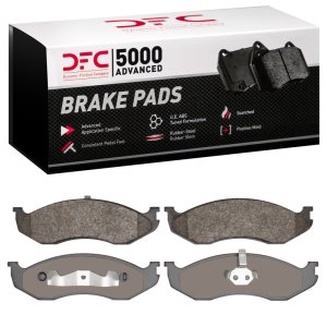 Jeep Grand Wagoneer Brake Pads - Front - DFC - 5000 Advanced Semi Met - `90-`06