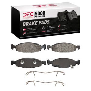 Jeep Grand Cherokee Brake Pads - Front - DFC - 5000 Advanced Semi Metallic - `99-`02