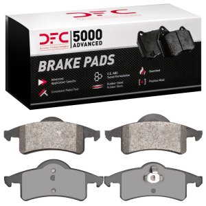 Jeep Grand Cherokee Brake Pads - Rear - DFC - 5000 Advanced Semi Metallic - `99-`04