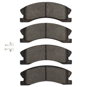 Jeep Grand Cherokee Brake Pads - Front - DFC - 5000 Advanced Semi Met - `99-`04