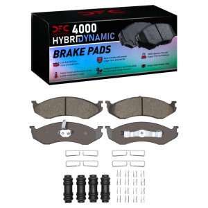 Jeep Grand Wagoneer Brake Pads - Front - DFC - 4000 HybriDynamic - `90-`06