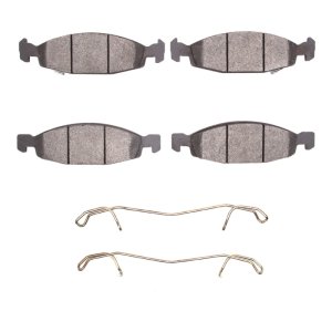Jeep Grand Cherokee Brake Pads - Front - DFC - 4000 HybriDynamic - `99-`02