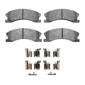 Jeep Grand Cherokee Brake Pads - Front - DFC - 4000 HybriDynamic - `99-`04