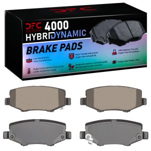 Jeep Wrangler Brake Pads - Rear - DFC - 4000 HybriDynamic - `07-`18