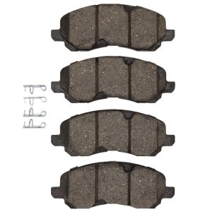 Jeep Patriot Brake Pads - Front - DFC - 4000 HybriDynamic - `16-`17