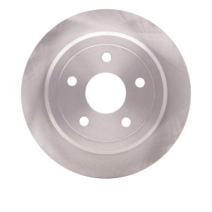 Jeep Wrangler Brake Rotor (1) - Rear - DFC - Plain - `07-`18