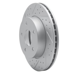 Jeep Grand Cherokee Brake Rotor (1) - Front Left - DFC - Geoperformance Drilled & Slotted - `99-`04