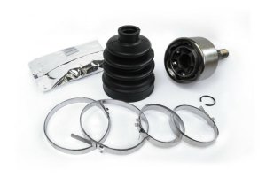 Jeep Wrangler Brake Kit - Front + Rear - DFC - Plain Rotors + Optimum OE Pads - Carbon Coated - `18-`24