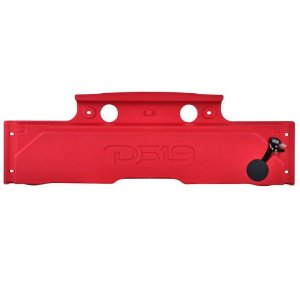 Jeep Wrangler JK Overhead Soundbar - DS18 - Fits 4 x 8in Speakers (Not Included) Tweeters Drivers Included - Red - `07-`18