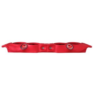 Jeep Wrangler JKU Overhead Soundbar - DS18 - Fits 4 x 8in Speakers (Not Included) Tweeters Drivers Included - Red - `07-`18 Jeep Wrangler JKU Overhead Soundbar - DS18 - Fits 4 x 8in Speakers (Not Included) Tweeters Drivers Included - Red - `07-`18