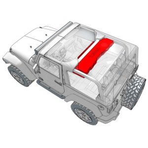 Jeep JK Overhead Soundbar - DS18 - White - `07-`18 Jeep JK Overhead Soundbar - DS18 - White - `07-`18