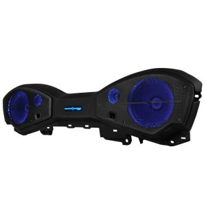 Jeep JLU Overhead Soundbar - DS18 - w/ 2x 8in Speakers & 2x 3.8in Tweeters Included w/ LEDs - `24-`27