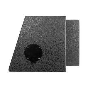 Jeep Wrangler JKU Subwoofer Enclosure - DS18 - 2x 12in Down Fire LED Lights - `07-`23