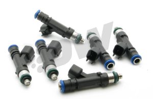 Jeep Wrangler Fuel Injector Sets - DeatschWerks - 88lb Universal, Set of 6 - `99-`06