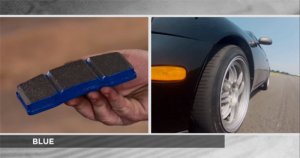 Jeep J8 Brake Pads - Rear - EBC - Bluestuff NDX - `07-`11