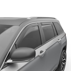 Jeep Grand Cherokee Wind Deflectors - EGR - In-channel - Matte Black - `22-`25