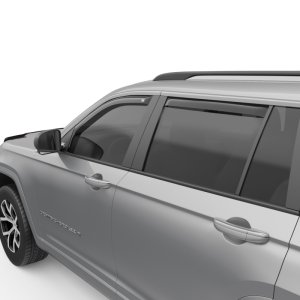 Jeep Grand Cherokee L Wind Deflectors - EGR - In-channel - Smoke Finish - `21-`25