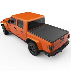 Jeep Wrangler Unlimited Retractable Bed Cover - EGR - Electric RollTrac - `18-`23