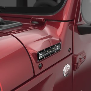 Jeep Gladiator LED Side Lights - EGR - VSL Cowl Light - Snazzberry - `18-`25