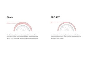 Jeep Grand Cherokee Suspension Lift Kit - Eibach - Pro-System Kit (Pro-Kit Springs + Pro-Truck Shocks) - `18-`21