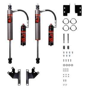 Jeep JK Coilover Suspension Kit - Front - FOX - 2.5 Factory Series Internal Bypass Remote Reservoir with DSC (Dual Speed Compression) for 2.5-4in. Lift - `11-`18