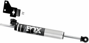 Jeep JL Steering Stabilizer - FOX - 2.0 Performance Series - Black - `18-`27