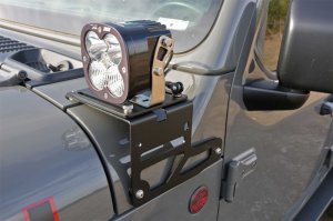 Jeep JL Light Mounts - Fabtech - Adjustable - `18-`21