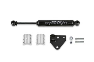 Jeep JL Steering Stabilizer - Fabtech - Stealth, High Clearance, Non-Stock Height - `18-`21