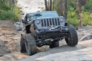 Jeep JL Steering Stabilizer Kit - Fabtech - Dirt Logic 2.0 High Clearance/Non-Stock Height - `18-`21