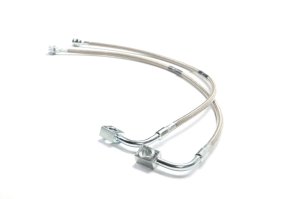 Jeep JK Brake Line Kit - Rear - Fabtech - Extended, Braided Stainless Steel - `07-`18
