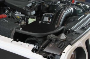 Jeep Gladiator Performance Air Intake - Flowmaster - Delta Force - Black - `20-`26
