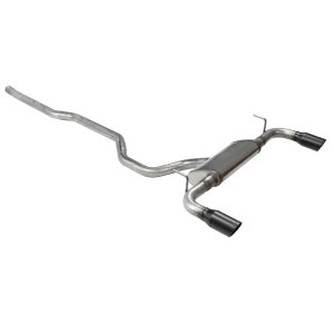 Jeep Cherokee Performance Exhaust - Rear - Flowmaster - FlowFX Cat-Back - Black - `14-`22