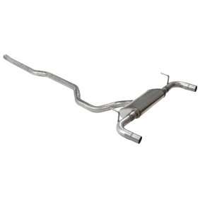 Jeep Cherokee Performance Exhaust - Rear - Flowmaster - FlowFX Cat-Back - Black - `14-`22