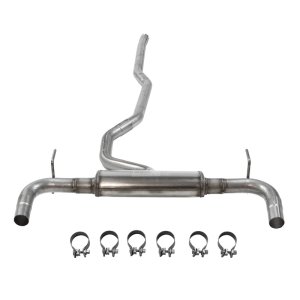 Jeep Cherokee Performance Exhaust - Rear - Flowmaster - FlowFX Cat-Back - Black - `14-`22