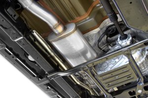 Jeep Gladiator Performance Exhaust - Flowmaster - Flow FX Cat Back, Single Exit, with Black Tip - Black - `20-`26