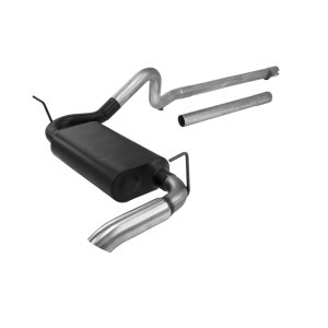 Jeep Wrangler JK Performance Exhaust - Rear - Flowmaster - Force II Super 50 Series - `07-`18