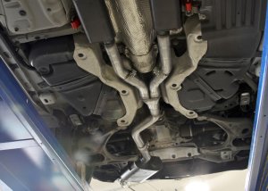 Jeep Grand Cherokee Performance Exhaust - Flowmaster - Force II Cat-Back - `11-`22