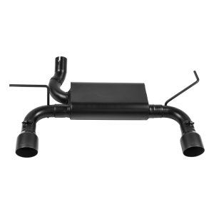 Jeep Wrangler JK Performance Exhaust - Rear - Flowmaster - Force II Axle-Back with 80 Series Cross-flow Muffler - Black - `12-`18