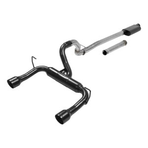 Jeep Wrangler JL Performance Exhaust - Flowmaster - Outlaw Cat-Back - Black - `18-`26