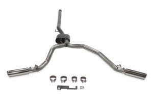 Jeep Gladiator Performance Exhaust - Dual Exit - Flowmaster - American Thunder Cat-Back - `20-`26