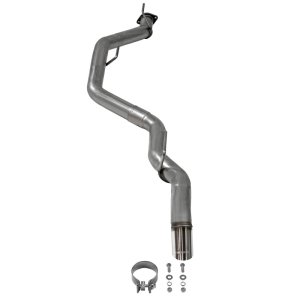 Jeep Gladiator Performance Exhaust - Single Rear Exit - Flowmaster - American Thunder Cat-Back - Polished Stainless Steel - `21-`23