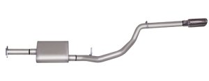Jeep Wrangler Unlimited Performance Exhaust - Rear - Gibson - Cat Back Single - Stainless - `04-`06
