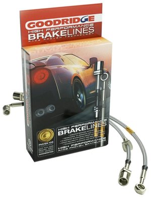 Jeep Wrangler Brake Line Kit - Front + Rear - Goodridge - G-Stop SS Braided - `97-`06