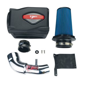 Jeep Wrangler Performance Air Intake - Injen - Power-Flow with MR Technology - Polished - `07-`11