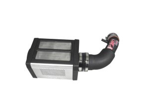 Jeep Wrangler Performance Air Intake - Injen - Power-Flow w/ MR Technology - Wrinkle Black - `07-`11