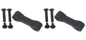 Jeep Wrangler TJ Hood Safety Catch - Kentrol - Textured Black - `97-`06 Jeep Wrangler TJ Hood Safety Catch - Kentrol - Textured Black - `97-`06