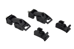 Jeep Wrangler Hood Safety Catch - Kentrol - Textured Black - `97-`06