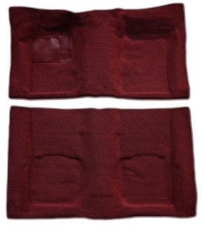 Jeep Wrangler Replacement Carpet - LUND - Pro-Line Full Floor - Garnet Red - `97-`06